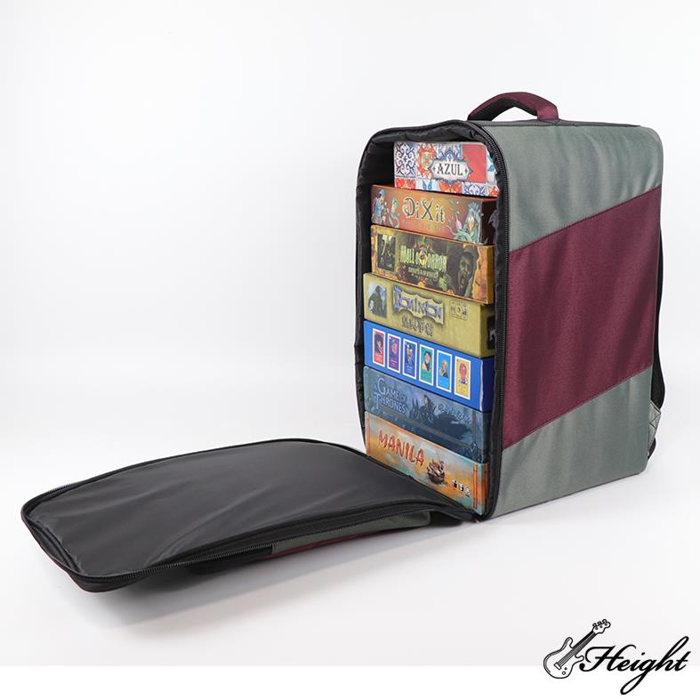 HITBG01-GR gray board game backpack