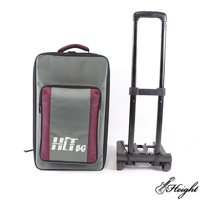 Board game bag with trolley