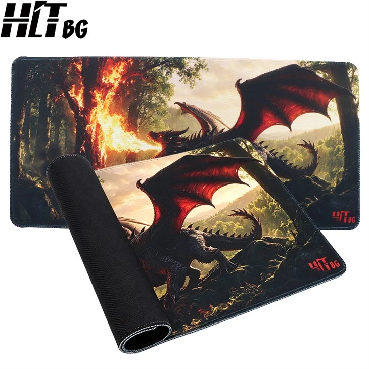 Mukautettu Fantasy Dragon -pelimatto: XL pöytä- ja pelimatto MTG:lle