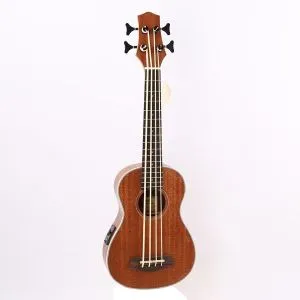 Sapele Top sähköbasso Ukulele