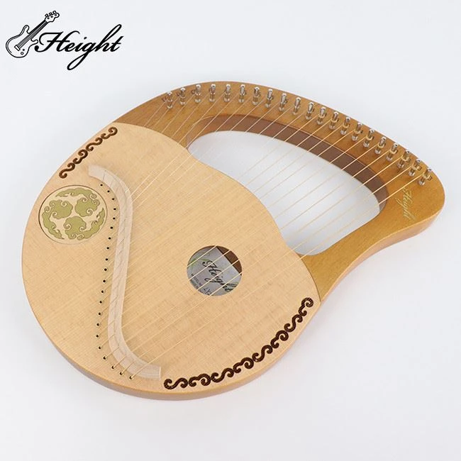 21 Strings Lyre Harp Musical Instrument