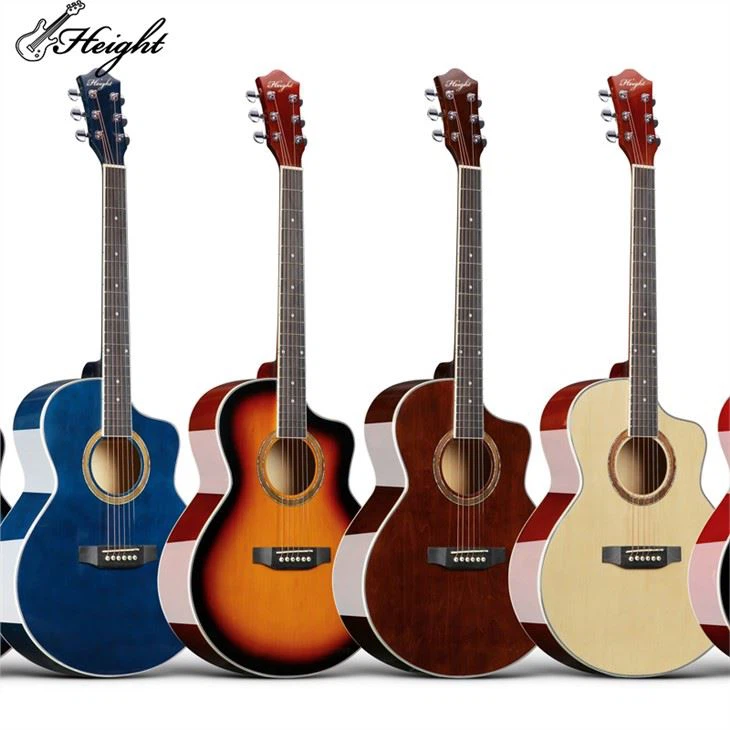 Best Travel Bass Wood Acoustic Guitar