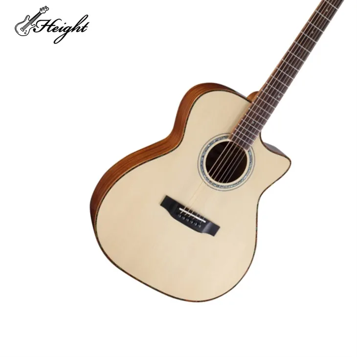 OM Solid Top Acoustic Guitar Cutaway