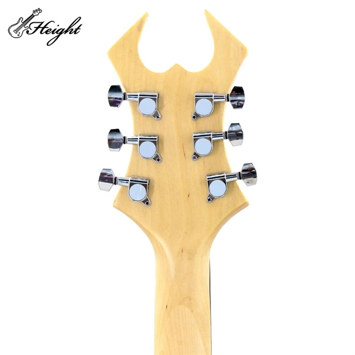 Left Handed Electronic Solid Wood Electric Guitar