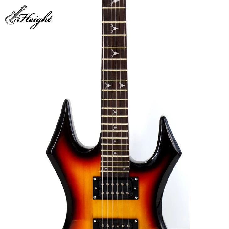 Left Handed Electronic Solid Wood Electric Guitar