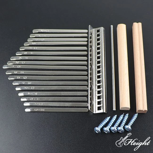 Steel 21 Key Kalimba Set With 1 Steel